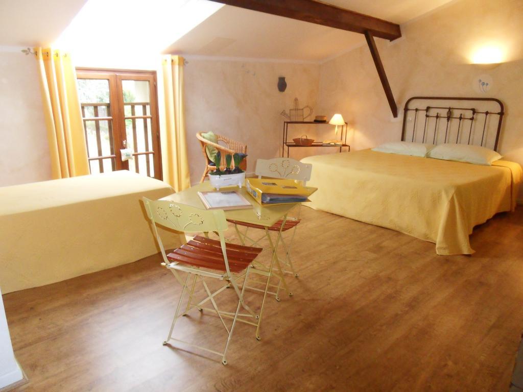 Bed and Breakfast L'Estapade Des Tourelons Saint-Jean-en-Royans Pokoj fotografie